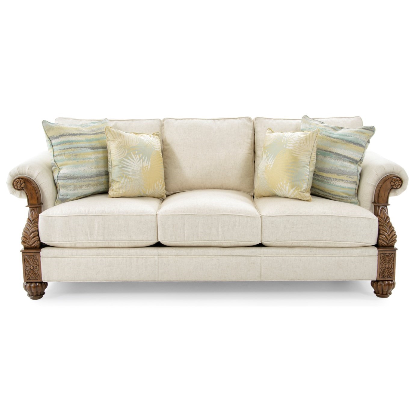 Tommy Bahama Home Tommy Bahama Upholstery Benoa Harbour Loose Back Sofa